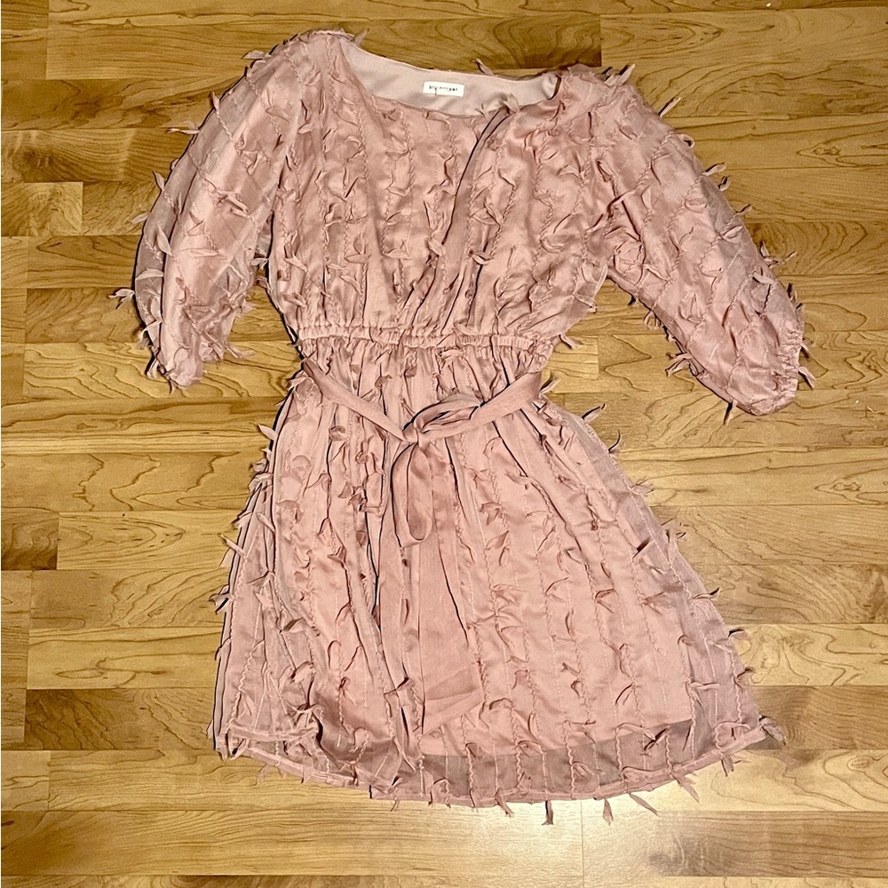 Blu Pepper a textured Mini Dress